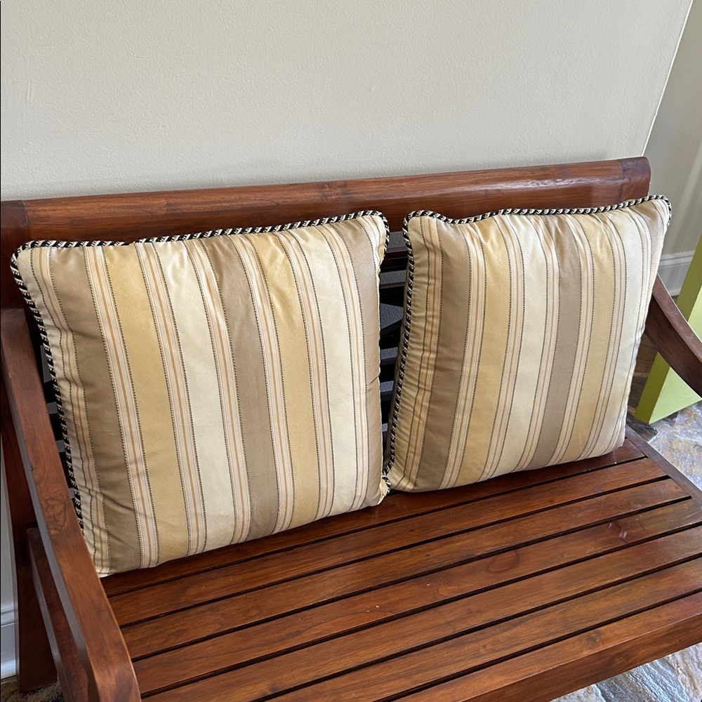 Custom Covered Pillows (2) - Picture 13 of 14